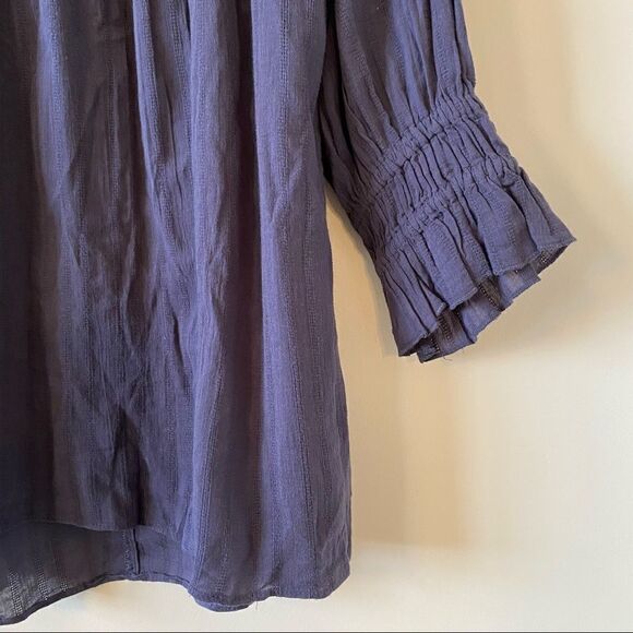 Nwt-Free People Obi Mila Smocked Tunic Blouse - Picture 10 of 15